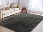 Bonsai Home Χαλί Γούνινο 160x230 - Rabbit Fur Ανθρακί