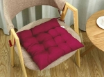 DreamHouse Μαξιλάρι Καρέκλας Microfiber Soft Καφέ 40x40εκ