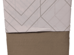 Ariete Casa Σετ Σεντόνια Μονά Percale 160×260 - Principe Line Γκρι Σκούρο