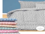 Πάπλωμα μονό 160Χ240 cm Σχ.Star Βαμβακερό 160 TC Microsilk Σάπιο Μήλο