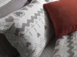 Amo la Casa Σετ Σεντόνια Percale Μονά με Λάστιχο 150×290 cm – Elisabeth Λευκό