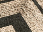 Χαλί Jute Art 9130 120x180 Μπεζ,Μαύρο   Beauty Home