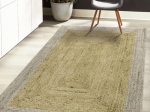 Χαλί Jute Art 9131 120x180 Μπεζ,Κίτρινο   Beauty Home