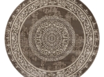 Ροτόντα 160x160 Prestige Art 9319 Beige Brown - Μπεζ Καφέ       Beauty Home