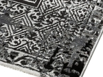 Χαλί Prestige Art 9322 160x230 Grey Black - Γκρι Μαύρο   Beauty Home