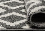 Beauty Home Χαλί Vibe Art 9576 133x190 Grey White Γκρι Λευκό