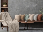 Ριχτάρι Τετραθέσιο Lamb Art 8572 180x350 Εκρού   Beauty Home