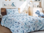 Σετ σεντόνια μονά Dino Art 6231 170x260 Σιελ       Beauty Home