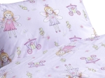 Beauty Home Σετ σεντόνια μονά με λάστιχο Mirabelle Art 6233 105x200+30 Λιλά