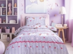 Beauty Home Σετ σεντόνια μονά Myth Art 6236 170x260 Λιλά