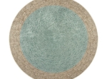 Ροτόντα 150x150 Jute Art 9131 Μπεζ,Βεραμάν   Beauty Home