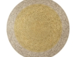 Ροτόντα 150x150 Jute Art 9131 Μπεζ,Κίτρινο   Beauty Home