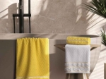 Πετσέτα HAZY YELLOW σετ-πετσέτες-3-τεμαχίων-30-x-50-50-x-90-80-x-150-εκ