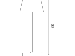ΠΟΡΤΑΤΙΦ ΑΦΗΣ ΕΠΑΝΑΦΟΡΤΙΖΟΜΕΝΟ LED 3,5W DIMMABLE ΛΕΥΚΟ 144-70013 | EUROLAMP