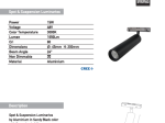 ΣΠΟΤ ΜΑΓΝΗΤΙΚΗΣ ΡΑΓΑΣ 15W CREE 3000K 2095  | ZAMBELIS LIGHTS