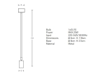 ΚΡΕΜΑΣΤΟ ΦΩΤΙΣΤΙΚΟ ΟΡΟΦΗΣ GU10 25W ΚΑΦΕ CORTEN 22186 | ZAMBELIS LIGHTS