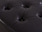 ΤΑΜΠΟΥΡΕ ΥΠΟΠΟΔΙΟ T.CHESTERFIELD EMMA HM226.01 PU 80x44x39Y εκ.ΣΚ.ΚΑΦΕ