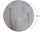 ΕΠΙΦΑΝΕΙΑ ΤΡΑΠΕΖΙΟΥ 537 WERZALIT Φ60Χ2.5εκ.  ΣΕ WHITE BLOCK ΧΡΩΜΑ HM5227.07