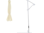 ΟΜΠΡΕΛΑ ΚΡΕΜΑΣΤΗ NOBLE Φ300x237cm. ΣΤΡΟΓΓΥΛΗ ΣΕ ΒΑΣΗ ΜΕ 4 ΠΟΔΙΑ HM6008