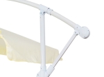 ΟΜΠΡΕΛΑ ΚΡΕΜΑΣΤΗ NOBLE Φ300x237cm. ΣΤΡΟΓΓΥΛΗ ΣΕ ΒΑΣΗ ΜΕ 4 ΠΟΔΙΑ HM6008