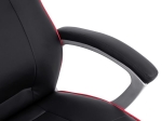 ΚΑΡΕΚΛΑ ΓΡΑΦΕΙΟΥ GAMING ARIS HM1007 BUCKET ΜΑΥΡΟ PU - ΚΟΚΚΙΝΗ ΡΙΓΑ 69x68x(119-127) εκ.