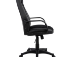 ΚΑΡΕΚΛΑ ΓΡΑΦΕΙΟΥ GAMING SIVIR HM1001.01 ΜΕ  ΜΑΥΡΟ PU 59x 60x115 εκ.