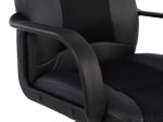 ΚΑΡΕΚΛΑ ΓΡΑΦΕΙΟΥ GAMING SIVIR HM1001.01 ΜΕ  ΜΑΥΡΟ PU 59x 60x115 εκ.