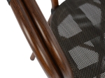ΠΟΛΥΘΡΟΝΑ ΑΛΟΥΜΙΝΙΟΥ CLAY BAMBOO LOOK ΚΑΦΕ ΜΕ TEXTLINE HM5025 60,5x59x81 cm
