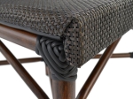 ΚΑΡΕΚΛΑ ΑΛΟΥΜΙΝΙΟΥ KASON BAMBOO LOOK ΚΑΦΕ ΜΕ TEXTLINE 40,5x56,5x89,5 εκ. HM5026