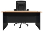 ΓΡΑΦΕΙΟ ΕΠΑΓΓΕΛΜΑΤΙΚΟ ABELINA 150x75x75 HM2016.01 ΓΚΡΙ-ΟΞΙΑ