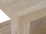 ΤΡΑΠΕΖΙ ΣΑΛΟΝΙΟΥ ΜΕΛΑΜΙΝΗΣ ALAYNA HM2207.02 SONAMA 90X45X45 εκ.