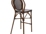 ΣΚΑΜΠΟ ΑΛΟΥΜΙΝΙΟΥ AZARIA HM5059 BAMBOO LOOK ΚΑΦΕ ΜΕ TEXTLINE 44x52x115Υεκ