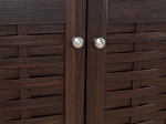 ΠΑΠΟΥΤΣΟΘΗΚΗ-ΝΤΟΥΛΑΠΙ ΞΥΛΙΝΗ CASSIOPE HM2208.01 WENGE 77Χ34Χ63Υεκ.