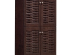 ΠΑΠΟΥΤΣΟΘΗΚΗ-ΝΤΟΥΛΑΠΙ KABIRA 4 ΠΟΡΤΕΣ HM2210.01 WENGE 77Χ34Χ123εκ.