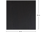 ΕΠΙΦΑΝΕΙΑ ΤΡΑΠΕΖΙΟΥ WERZALIT 60Χ60Χ3.5εκ. ΣΕ WENGE ΧΡΩΜΑ HM5229.03