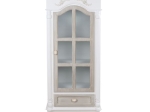 ΒΙΤΡΙΝΑ MELODY HM7010.02 ΛΕΥΚΗ ΓΚΡΙ ΠΑΤΙΝΑ 55Χ35Χ146 εκ.
