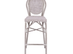 ΣΚΑΜΠΩ ΑΛΟΥΜΙΝΙΟΥ BAMBOO LOOK ΠΑΤΙΝΑ ΛΕΥΚΟ ΜΕ TEXTLINE HM5110 41x52x116 εκ.