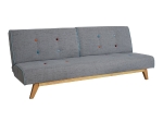 ΚΑΝΑΠΕΣ ΚΡΕΒΑΤΙ 3Θ HM3012 CITY ΓΚΡΙ 184x78x75 cm