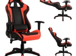 ΠΟΛΥΘΡΟΝΑ GAMING ZAYN HM1056.01 ΜΑΥΡΟ-ΚΟΚΚΙΝΟ PU 67x70x134 εκ.