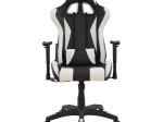 ΚΑΡΕΚΛΑ ΓΡΑΦΕΙΟΥ GAMING HM1062.04 SPEED ΜΑΥΡΟ ΛΕΥΚΟ PU 68,5x71,5x133,5 cm