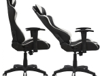 ΚΑΡΕΚΛΑ ΓΡΑΦΕΙΟΥ GAMING HM1062.04 SPEED ΜΑΥΡΟ ΛΕΥΚΟ PU 68,5x71,5x133,5 cm