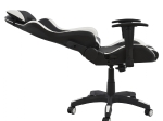 ΚΑΡΕΚΛΑ ΓΡΑΦΕΙΟΥ GAMING HM1062.04 SPEED ΜΑΥΡΟ ΛΕΥΚΟ PU 68,5x71,5x133,5 cm