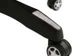 ΚΑΡΕΚΛΑ ΓΡΑΦΕΙΟΥ GAMING HM1062.04 SPEED ΜΑΥΡΟ ΛΕΥΚΟ PU 68,5x71,5x133,5 cm