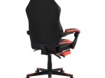 ΚΑΡΕΚΛΑ ΓΡΑΦΕΙΟΥ GAMING HM1064.01 SPEED ΜΑΥΡΟ ΚΟΚΚΙΝΟ & ΥΠΟΠΟΔΙΟ 72x76,5x123,5 cm