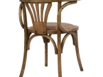 ΚΑΡΕΚΛΑ ΞΥΛΙΝΗ Τ.ΒΙΕΝΝΗΣ ANTIQUE ΦΥΣΙΚΟ HM0180.01 ΜΕ ΨΑΘΑ 58,5x49,5x77 εκ.