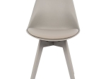 ΚΑΡΕΚΛΑ VEGAS HM0033.40 ΠΟΛΥΠΡΟΠΥΛΕΝΙΟΥ-PU-ΓΚΡΙ 48x56x82 εκ.