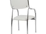 ΚΑΡΕΚΛΑ ΓΡΑΦΕΙΟΥ ΕΠΙΣΚΕΠΤΟΥ OBERON HM1018.02 ΑΣΠΡΟ PU 51x52x88Yεκ.