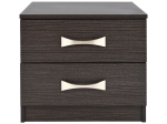 ΚΟΜΟΔΙΝΟ ΜΕ 2 ΣΥΡΤΑΡΙΑ ΚΑΙ ΧΕΡΟΥΛΙ ASHLYN HM2235.01 ZEBRANO 48x40x42Yεκ.