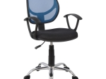 ΚΑΡΕΚΛΑ ΓΡΑΦΕΙΟΥ SHANTE HM1082.06 ΜΠΛΕ 56x53,5x100 cm
