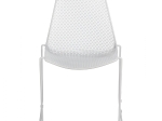 ΚΑΡΕΚΛΑ ΜΕΤΑΛΛΙΚΗ MESH ΛΕΥΚΗ URANIA HM8011.02 56x58,5x86cm